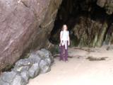 Exploring a different cave 