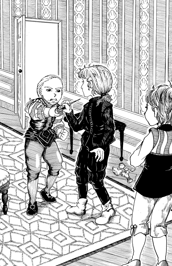 Alyn and Miervaldis meet Lord Kadir Berinhard, who is quite annoyed