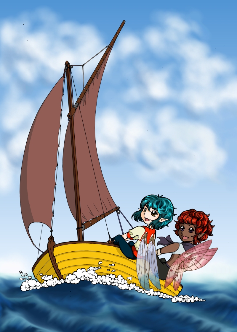 Fairy sailing dinghy