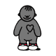 Baby Bigheart looking caring