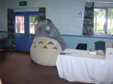 A big scary Totoro in the dealers' room... 
