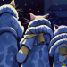 Thumbnail DALL·E 2022-09-01 11.08.29 - cats huddling under a trench coat on a moonlit night, studio ghibli animated film still 1982.png 