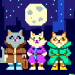 Thumbnail DALL·E 2022-09-01 11.09.09 - three cats in a trenchcoat on a moonlight night super nintedo pixel art.png 