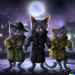 Thumbnail DALL·E 2022-09-01 11.09.42 - three cats in a trenchcoat on a moonlight night sony playstation hd.png 