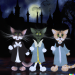 Thumbnail DALL·E 2022-09-01 11.09.51 - three cats in a trenchcoat on a moonlight night disney.png 