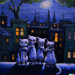 Thumbnail DALL·E 2022-09-01 11.12.25 - three cats sharing a trenchcoat on a moonlight night dramatic lighting cityscape oil painting by james downie.png 