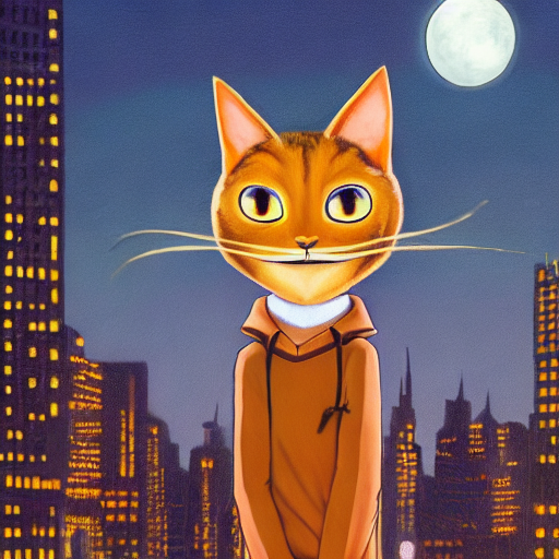 anthropomorphic catboy vincent adultman with cat ears and whiskers, full body dramatic pose, moonlit cityscape, by shaun tan, photorealistic oil painting 4k wallpaper -0.png 